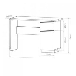 Escrivaninha Office Click Olivar - 3