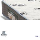 Ver imagem 2 de Cama Box Queen com Bau Ortobom D33 Light Bege Cor:branco