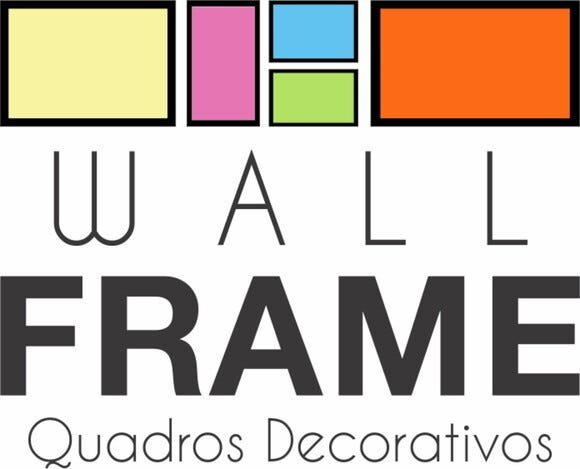 Quadro Flor Vintage Conjunto Vertical decorativo 3 Peças - 4