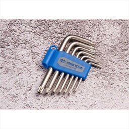 Jogo de Chave Torx Tipo L Curta T10 a T40 07 Peças Kingtony - 2