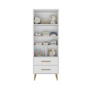 Ver imagem 4 de Guarda-Roupa Infantil Encanto Espresso Móveis Branco