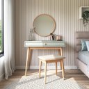 Ver imagem 1 de Banqueta para Penteadeira Liva Verde