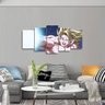 Quadro decorativo Dragon Ball Goku Para Quarto 125x60 - 3