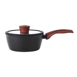 Jogo de Panelas Antiaderente Ceramic Life 6 Peças Sirius Indução Preto 4814/103 Brinox - 4