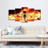 Quadro One Piece Luffy 125x60 decorativo Mosaico - 1