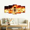 Quadro One Piece Luffy 125x60 decorativo Mosaico - 4
