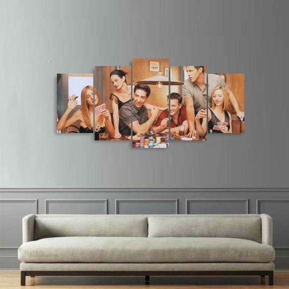 Quadro decorativo Friends Série Ross Chandler Monica Rachel - 3