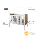 Ver imagem 6 de Berço Mini Cama 2 em 1 Americano em MDF Cloe 