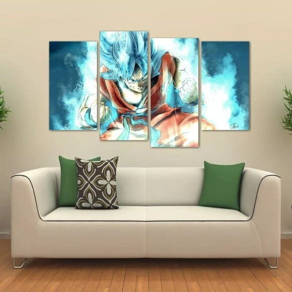 Arte digital para Quadro/Poster - Goku