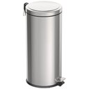 Ver imagem 1 de Lixeira em Aço Inox com Pedal 30 Litros - 94538130 - Tramontina Lixeira Aco Inox C/pedal 30lts Tramo