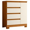 Ver imagem 6 de Guarda Roupa Casal com Sapateira New Fusion e Olimpia 10 Portas 4 Gavetas Cinamomo Off White