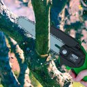 Ver imagem 5 de Mini Motosserra Elétrica Portátil 21v C/2 Baterias Lítio Tser21