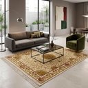 Ver imagem 2 de Tapete Persa Bege Ideal para Quarto e Sala 240x340