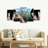 Quadro decorativo Sasuke e Itachi Uchiha Para Quarto 125x60 - 4
