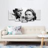 Quadro Casablanca Filme Antigo Preto e Branco Mosaico - 1