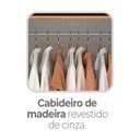 Ver imagem 6 de Guarda-Roupa Casal 6 Portas e 2 Gavetas Cancun Off White/Cinamomo