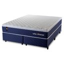 Ver imagem 7 de Cama Box King Lagras com Colchão Molas Ensacadas 193x203x66 Azul