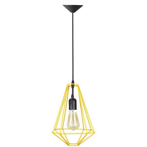 Pendente Aramado Modelo L - Amarelo - 2251-1