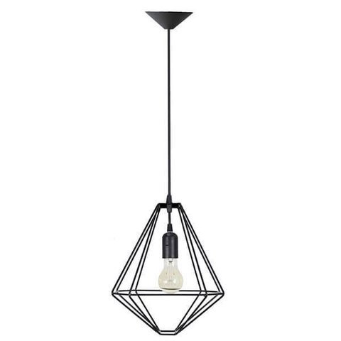 Pendente Aramado Modelo H - Preto - 2252-3
