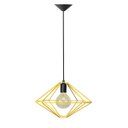 Ver imagem 1 de Lustre Aramado Modelo Z - Amarelo - 2253-1
