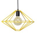 Ver imagem 2 de Lustre Aramado Modelo Z - Amarelo - 2253-1