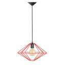Ver imagem 1 de Pendente Aramado Modelo Z - Vermelho - 2253-2