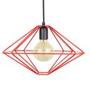 Ver imagem 2 de Pendente Aramado Modelo Z - Vermelho - 2253-2