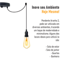 Ver imagem 4 de Lustre Aranha com 2 Pendentes - 2-2510