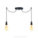 Ver imagem 1 de Lustre Aranha com 2 Pendentes - 2-2510
