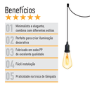 Ver imagem 3 de Lustre Aranha com 2 Pendentes - 2-2510