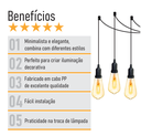 Ver imagem 3 de Lustre Aranha com 3 Pendentes - 3-2510