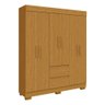 Guarda Roupa Casal 6 Portas 2 Gavetas Maya Acp Móveis Cinamomo - 1