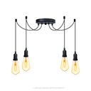 Ver imagem 1 de Lustre Aranha como 4 Pendentes - 4-2510