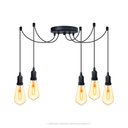 Ver imagem 1 de Lustre Aranha com 5 Pendentes - 5-2510