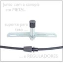 Ver imagem 5 de Lustre Aranha com 9 Pendentes - 9-2510