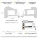 Ver imagem 3 de Beliche 1 Porta Havana Multimóveis Branco