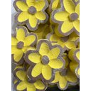 Ver imagem 2 de Quadro Vasinho Flores de Madeira Amarelo