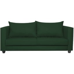 Sofá 2 Lugares Lisboa Suede - Amarena Móveis Sofá 2 Lugares Sofás Verde - 3