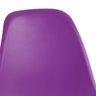 Cadeira Charles Eames Eiffel Dsw - Roxo - Madeira Clara - 4