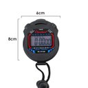 Ver imagem 4 de Cronometro Digital de Mão Hora Alarme Esportivo Natação Crossfit Corrida