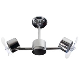 Ventilador de Teto Treviso Infinit Cromado Controle Remoto - 2