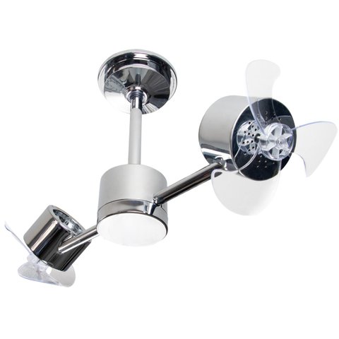 Ventilador de Teto Treviso Infinit Cromado Controle Remoto