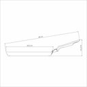 Ver imagem 2 de Frigideira Bistequeira Tramontina 26cm Grafite Loreto Alumínio Antiaderente Starflon Max Exter