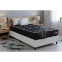 Ver imagem 2 de Cama Box Novo + Colchão Espuma Kappesberg D28 Anatômico Onix + Base Crc Corano White