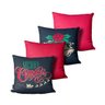 Kit 4 Capas para Almofadas Mdecore Natal Colorido - - 1