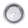Cuba Redonda 30cm (30x15) Inox 430 - 1