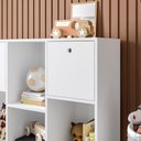 Ver imagem 3 de Nicho Organizador Estante Infantil com 3 Caixas 159cm Multimóveis Crrui-NIO002 Branco