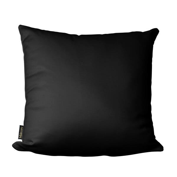Kit 4 Capas para Almofadas Mdecore Natal Estrelas Preto - - 3