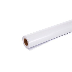 Rolo Papel Adesivo Liso Branco Vinil Contact Lavável