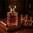 Ver imagem 2 de Garrafa de Whiskey Vidro Detalhado Transparente – 800 Ml
